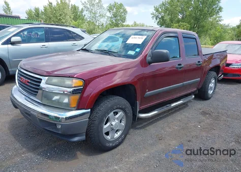 2007 GMC Canyon из США, поврежденный, VIN 1GTDT13E278212609